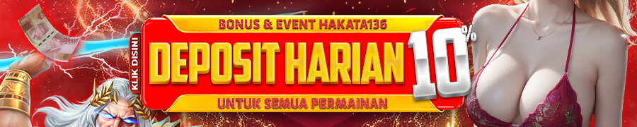 BONUS DEPOSIT HARIAN 10%